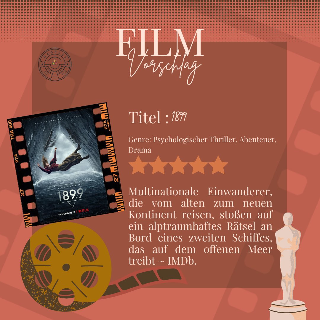 nagelss_ng's tweet image. 🎬 This week’s pick: 1899 (2022) — a gripping German series that blends mystery, history, and language. Perfect if you enjoy learning German through film. 🇩🇪✨

#1899 #GermanSeries #LearnGerman #NAGELSS