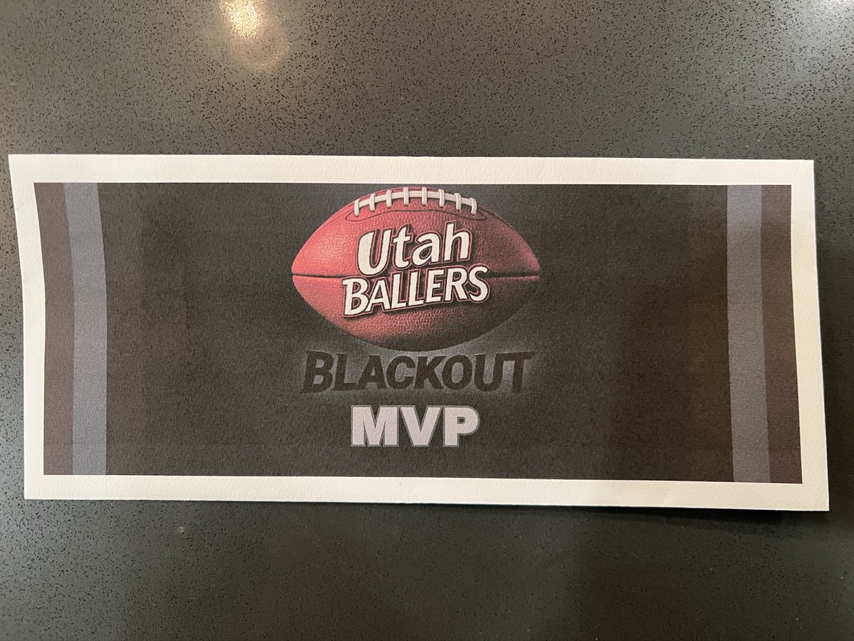 CaelinCastillo's tweet photo. Incredibly grateful to be invited to attend the @ballersinutah Blackout event. Great coaches &amp; talent. Time to get back to work. 

@coachtrei  
@pauuneil  @butchpauu7  @everydownback_  @peakathlete_ @TheRidgeFBLL  @nick_robins10 @coachJPIII  @SlingintheP  @moneygoodboyz 

#MVP https://t.co/BExiBwmx7D