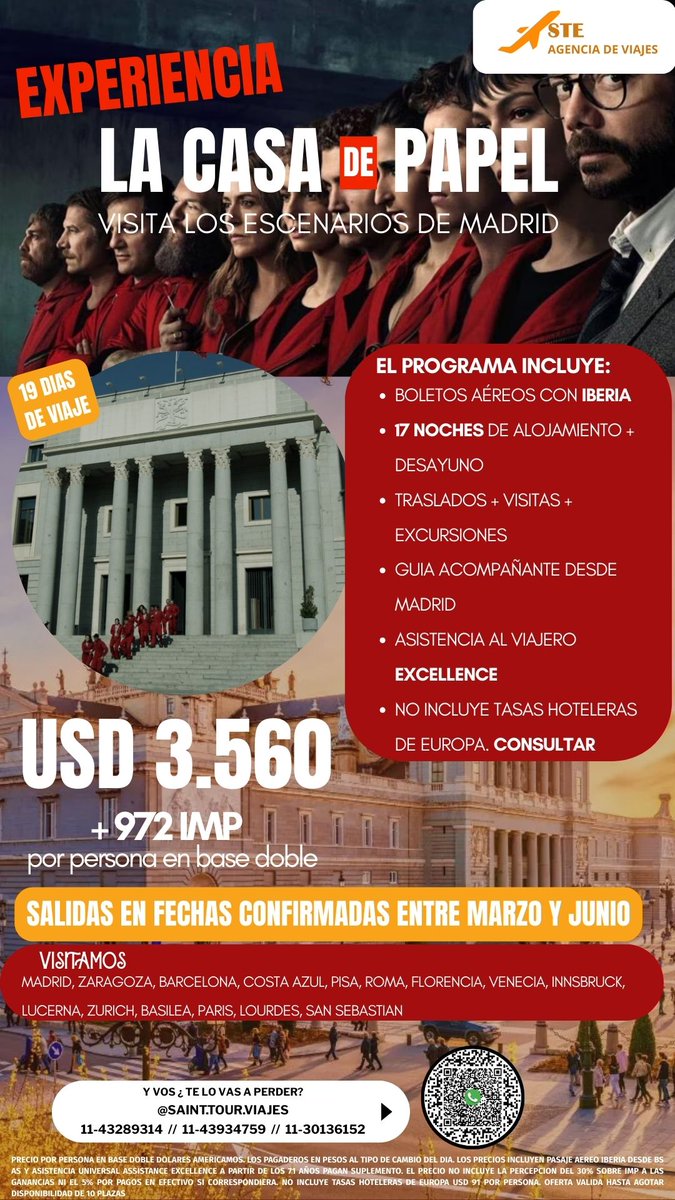 𝗦𝗧𝗘 𝗩𝗜𝗔𝗝𝗘𝗦 🛩 • Viajes & Turismo tweet media