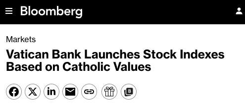 "We have generated outsized returns by putting our faith in the Father (Lockheed Martin), Son (Raytheon), and Holy Spirit (Palantir)."