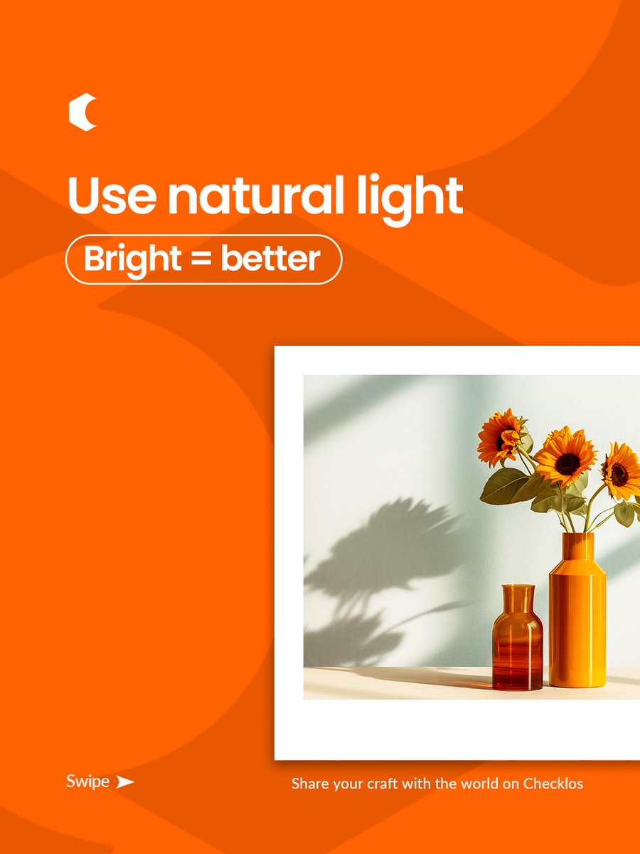 Checklos__'s tweet image. Better photos increases more sales on Checklos.

Pay attention to the quality of the pictures you upload for sale.
#Checklos #MoreSales #QualityPhotos #InternationalPictures