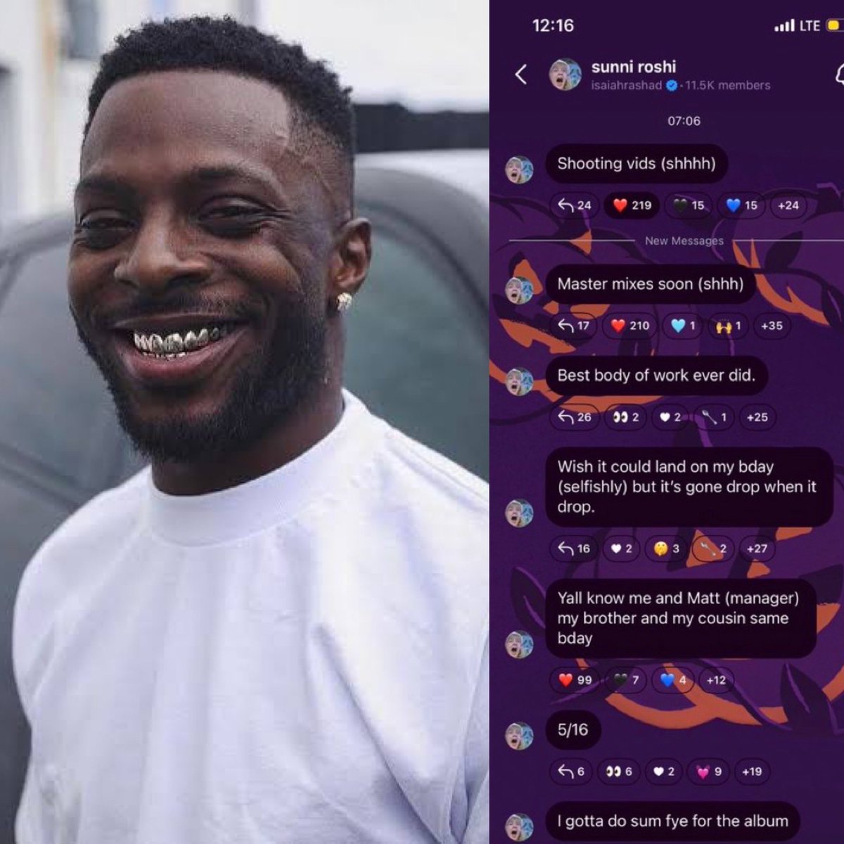 Steez_47's tweet image. 👤 Isaiah Rashad

📀 All My Heroes are Junkies

🗓️ SOON ‼️