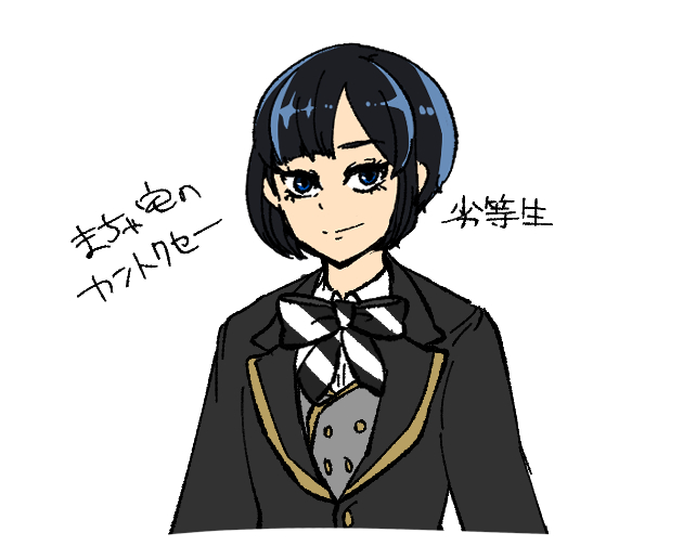 やっとうちの劣等生ちゃん描けた