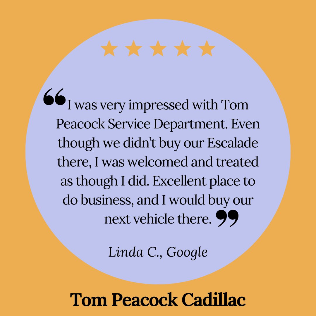 Tom Peacock Cadillac tweet media