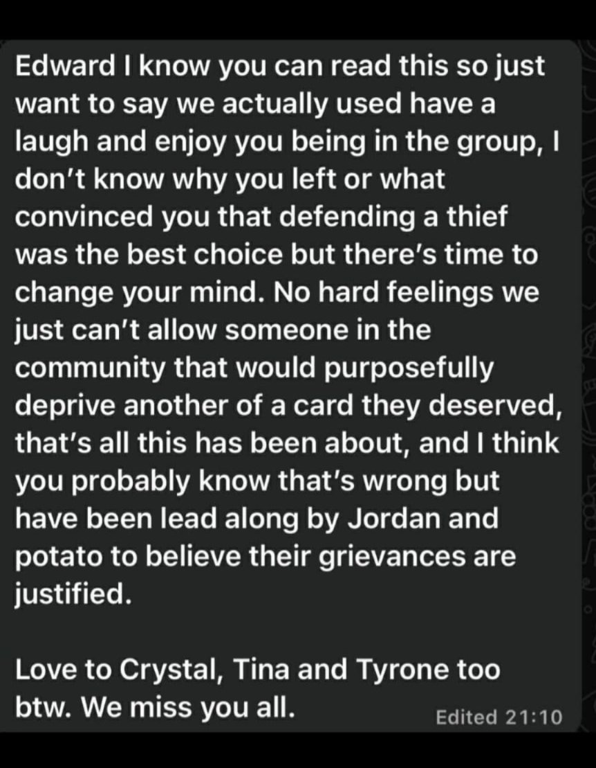 Edward coll tweet media