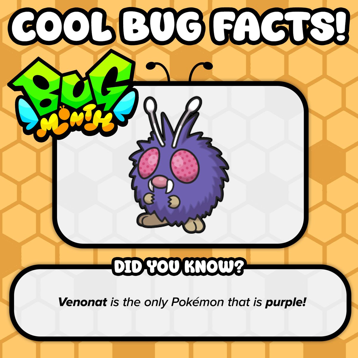 Cool Bug Fact: Venonat
