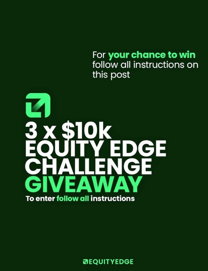 🎉 Giveaway Time 🎉

🔸Follow <a href="/EquityEdgeUK/">Equity Edge</a> <a href="/EquitySpace1/">Prop Trader</a> <a href="/juniorSpeedouFX/">SALEEM,FX</a> 

🔸Like &amp; Repost

🔸Like &amp; Repost Quoted Post

🔸Tag traders.

⏳72 Hours