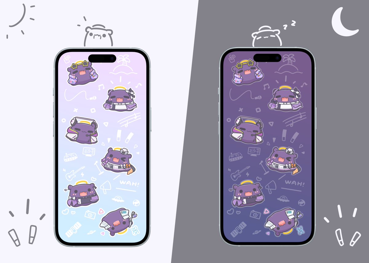 Fes/Expo is almost here, are you excited?🙌
I made two Fes and Expo theme Takodachi wallpapers! Whether you’re heading to the venue or cheering along from the livestream, I hope we can all have a great time together!😊
You can get them for free through my kofi shop, or support me