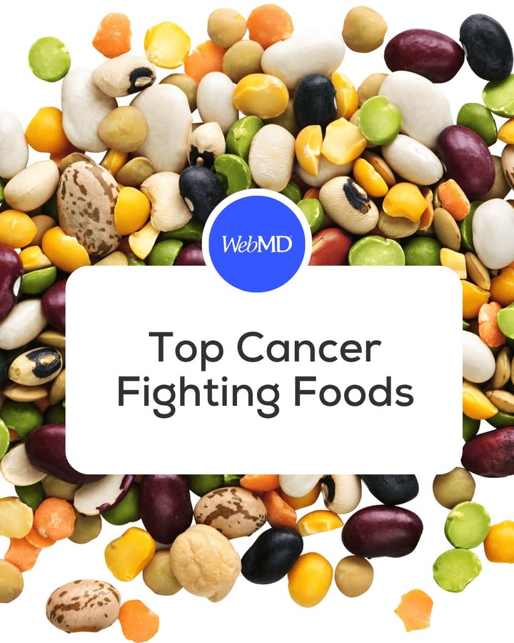 Beans are so good for you, it's no surprise they may help fight cancer, too. They contain several potent phytochemicals that may protect the body's cells against damage that can lead to cancer. wb.md/4tvPouU