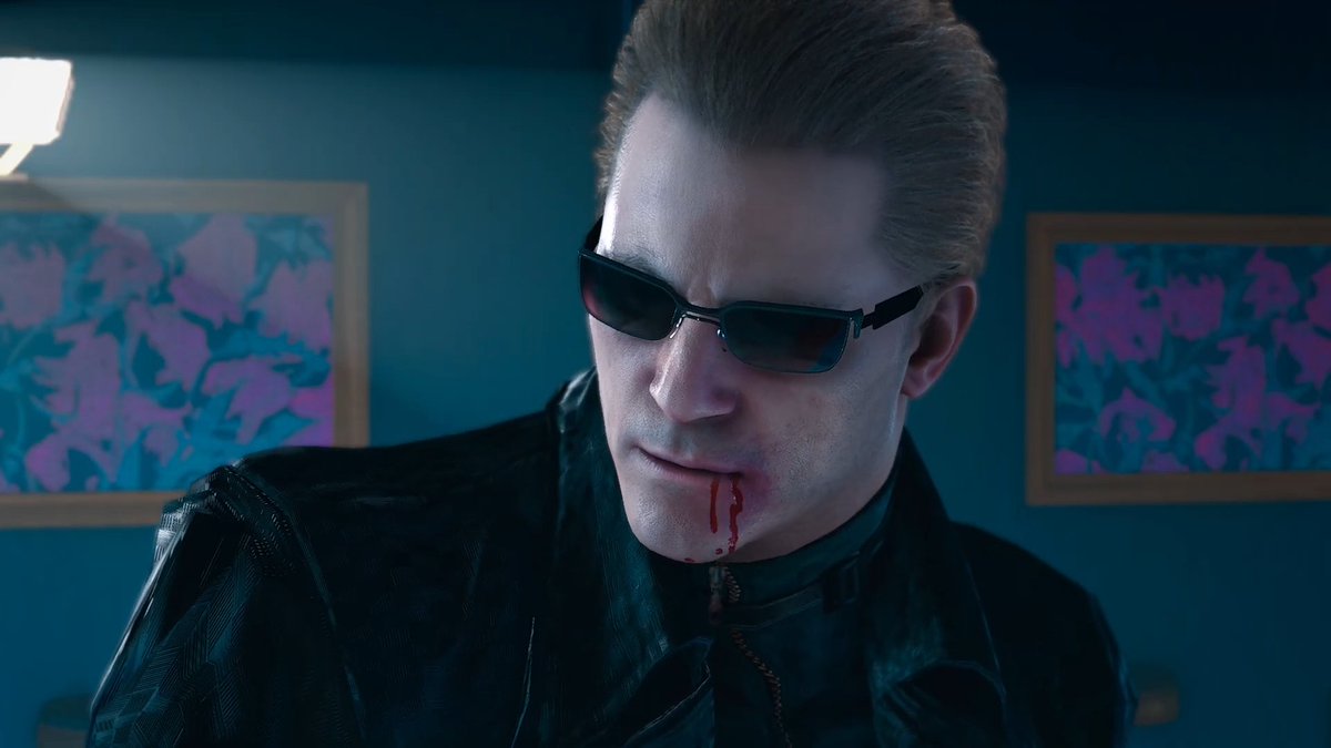 || Wesker beaten up and bloody! 😳 This is a mod for the game 'Judgment' which I'm so getting!