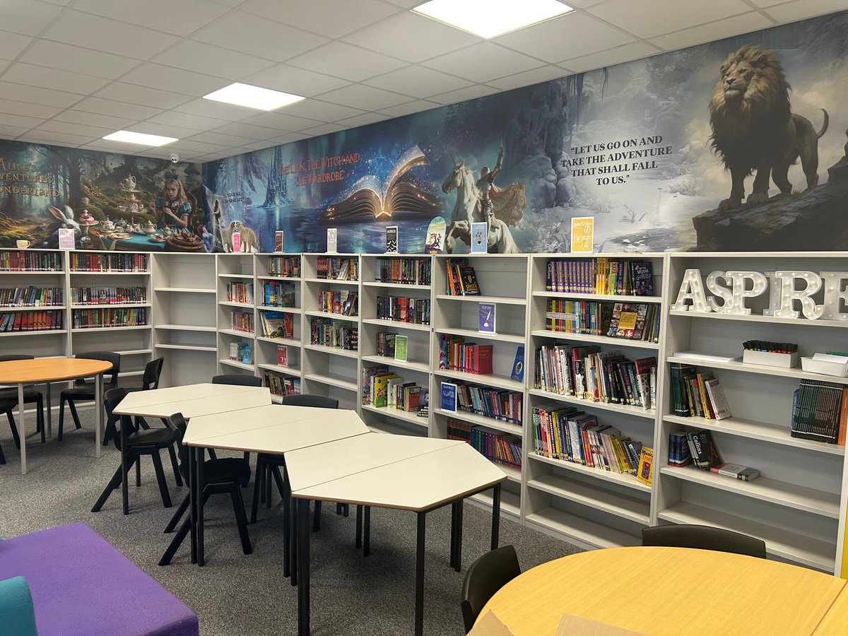 AiredaleAcad's tweet image. ✨ Exciting News! ✨
Our brand‑new school library is officially open, and it’s already becoming a spot for curiosity, creativity, and connection. 📚💡
From cozy reading corners to vibrant displays. #readingmatters