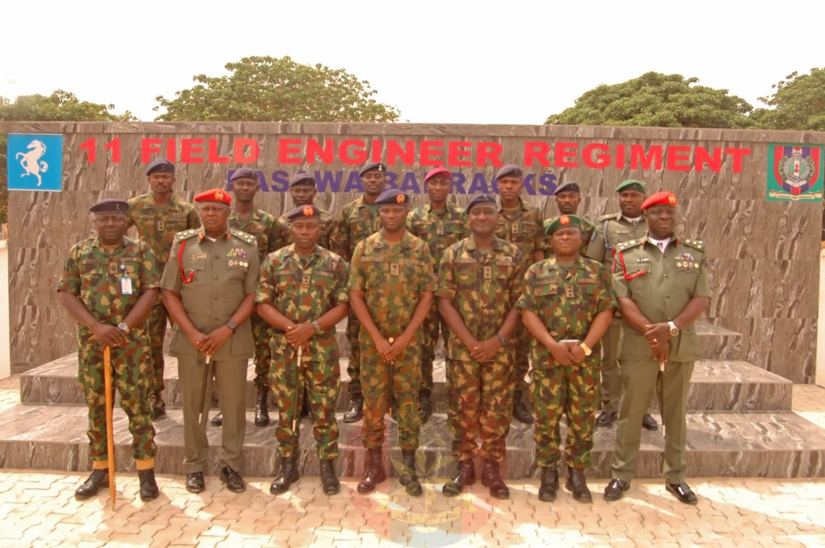 Nasmp NIGERIAN ARMY STRENGTHENS INSTITUTIONAL TIES ...As Corp Commander ...