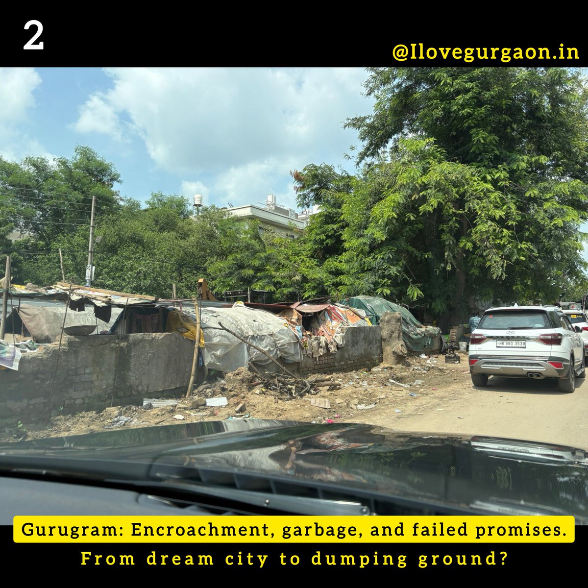 ILoveGurgaon_in's tweet photo. Swachh Bharat Abhiyaan or just a name? 🤔
From dream city to dumping ground? 🙏
#Gurugram: Encroachment, garbage, and failed promises. 🫡
Cr: @IndySarker
#encroachment #roadgarbage #civicnegligence #gurugramnews #swachhbharatfailure https://t.co/uiSKCN97hf