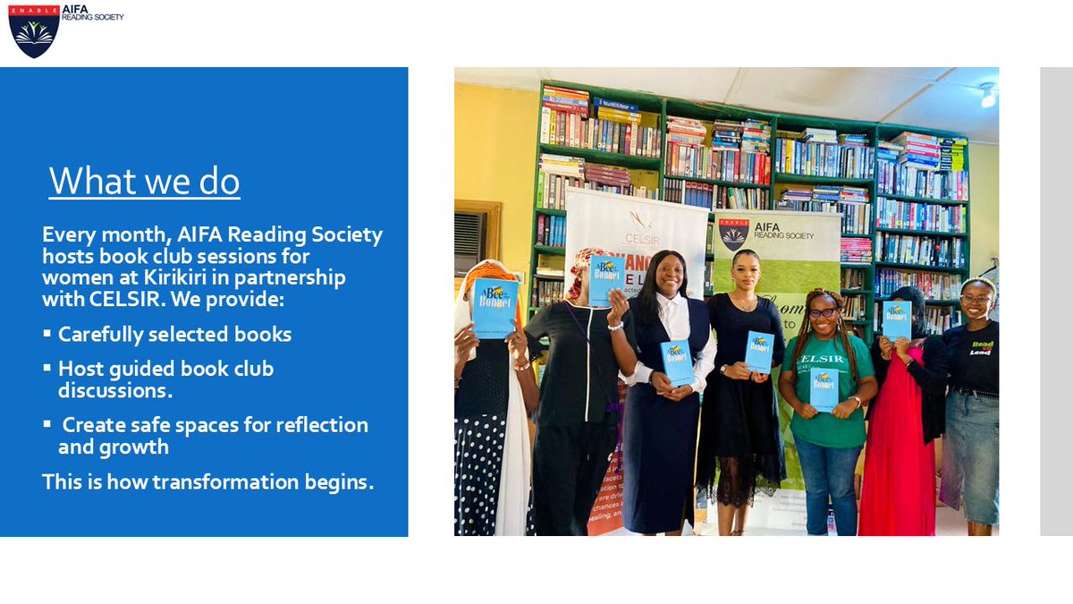 AIFA Reading Society tweet media