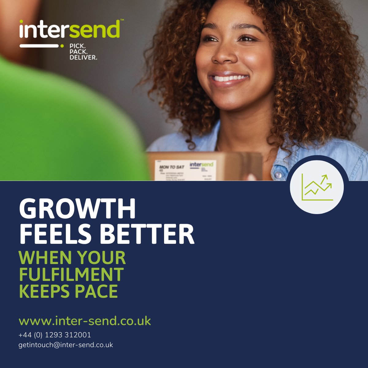 When fulfilment is designed to scale, brands can say yes to new opportunities with confidence,  launches, promotions and seasonal demand included. InterSend supports brands as they grow, without compromising quality or control.

Get in touch👉 inter-send.co.uk/contact-us/
