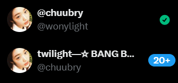 follow @chuubry tweet media