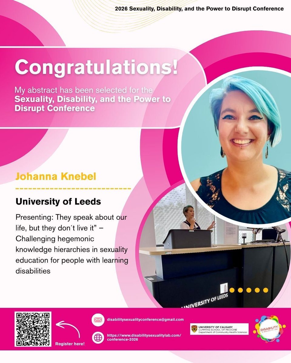 Disability & Sexuality Lab tweet media