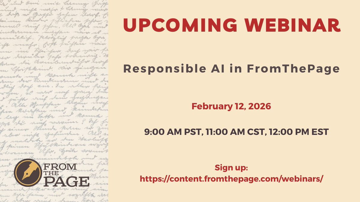 FromThePage tweet media