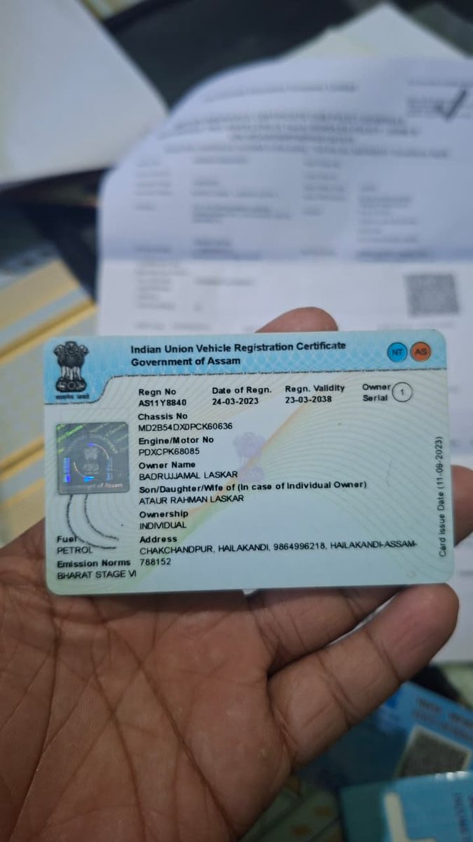 LaskarMustack's tweet photo. @assampolice @DGPAssamPolice @BSF_India @HMOIndia My motorcycle was stolen on 02-02-2026.FIR No.0126 registered at Silchar Rangirkhari Out Post,Assam.The stolen bike is now being sold on Facebook from Sylhet,Bangladesh.
Request urgent cross-border police coordination for recovery https://t.co/63xYgJkl7D