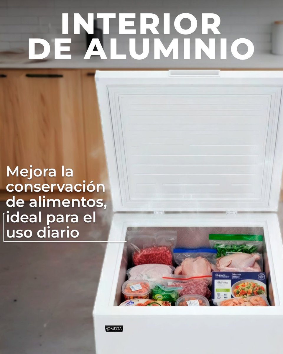 Congeladores Horizontales Omega Electronics, amplia variedad y funcionalidad para lo que necesites en la comodidad de tu hogar 🏡

✅️ Función dual.

✅️ Interior de aluminio.

✅️ Variedad en tamaños.

Descubre más en:
multimax.com.ve 💙