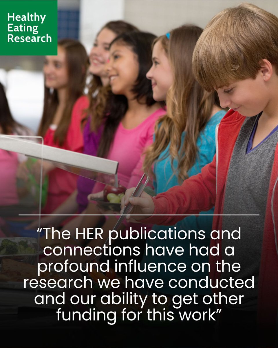 Healthy Eating Research tweet media