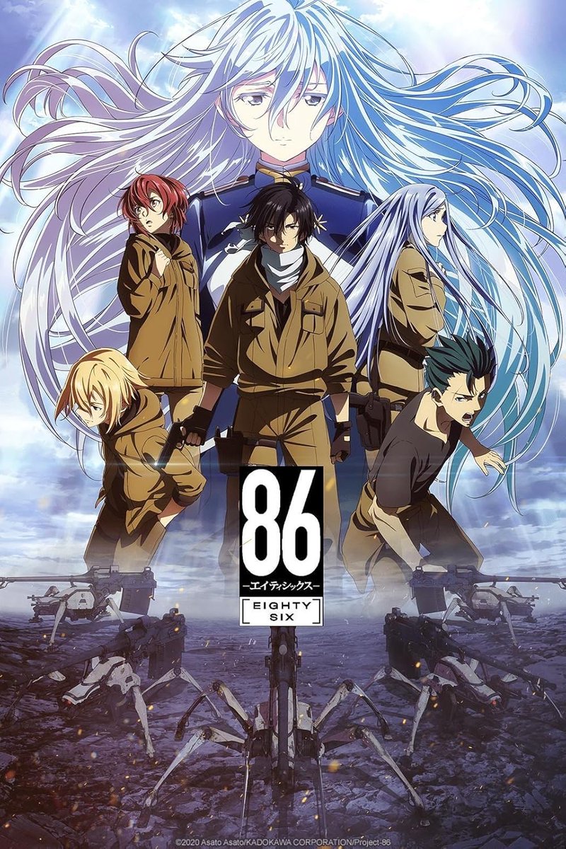 There's simply no better answer, imo, than EightySix. Everything about it, the story, characters, world building, music, animation It's from beginning to end perfection
