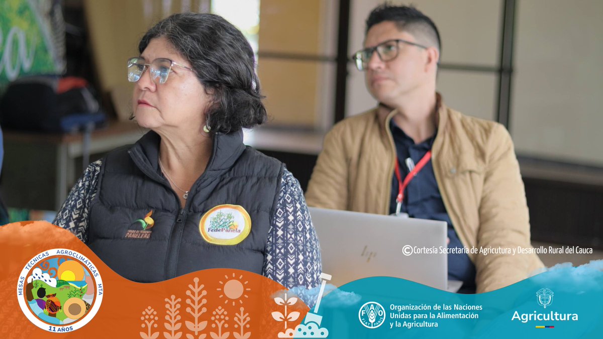 FAO_Colombia's tweet image. Con @GobCauca, @MinAgricultura, @FedepanelaCol, @UNGRD y actores clave del sector agropecuario, se realizó la sesión de febrero de la #MesaTécnicaAgroclimática del #Cauca, donde se analizó el panorama climático nacional y sus implicaciones para el territorio. 

#MTA