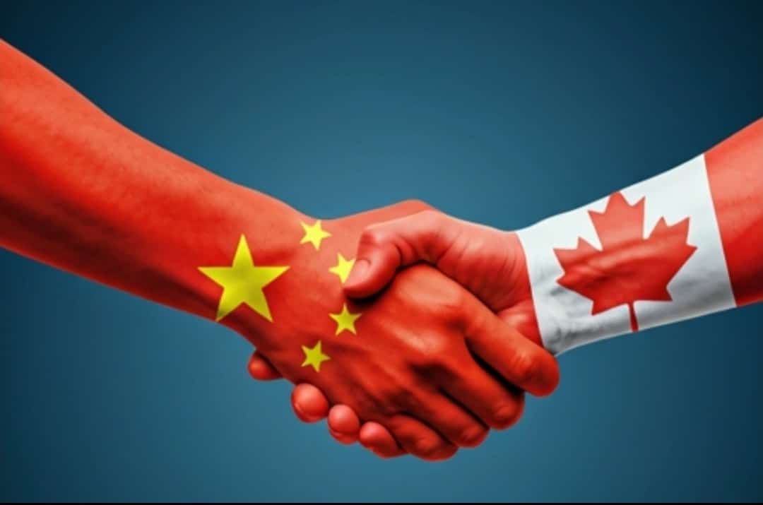 Dont back off from progress with China just because of threats from DJT. 
<a href="/AnitaAnandMP/">Anita Anand</a> 
<a href="/MarkJCarney/">Mark Carney</a> 
<a href="/melaniejoly/">Mélanie Joly</a>