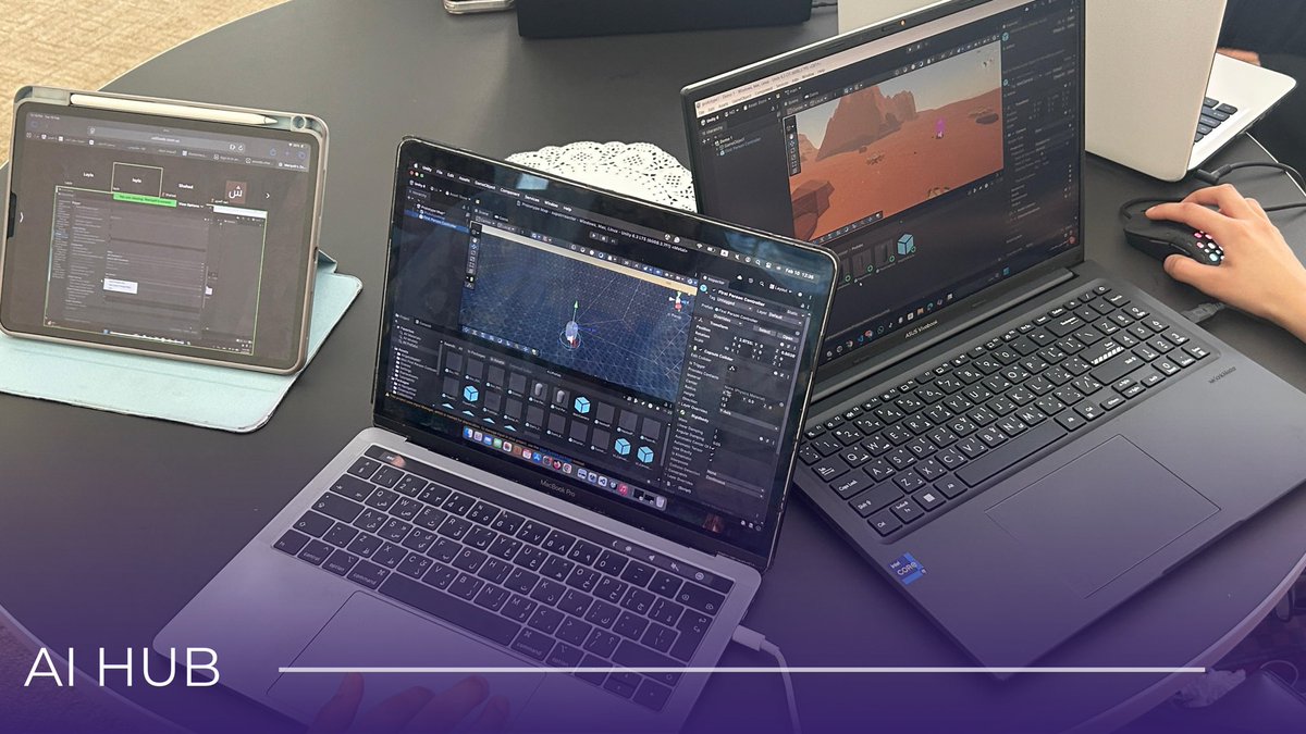 AI Hub #نبتكر_بلغتنا tweet media