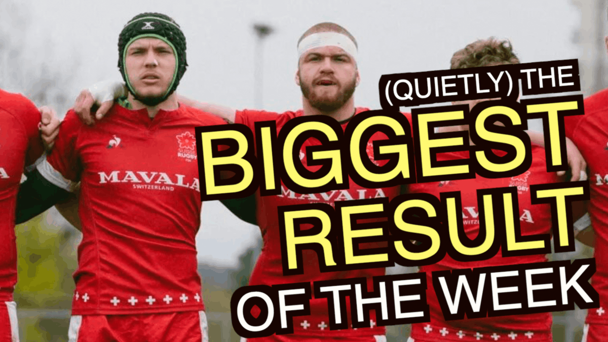 A mountain of Six Nations may have hidden Switzerland's achievements, but the neutral boys might have just quietly produced the most impressive result of 2026 so far- We dig into what, how and why...
youtu.be/PKOy_41w0pE