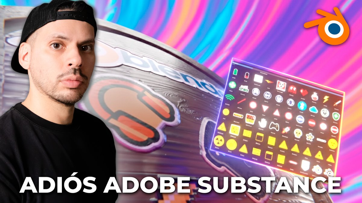 Hoy en directo con los desarrolladores de un Addon que va a hacer que no tenga ningún sentido usar más Adobe Substance 😳
Además vamos a sortear una licencia gratuita. 20:30PM
youtube.com/live/AmHijEN73…