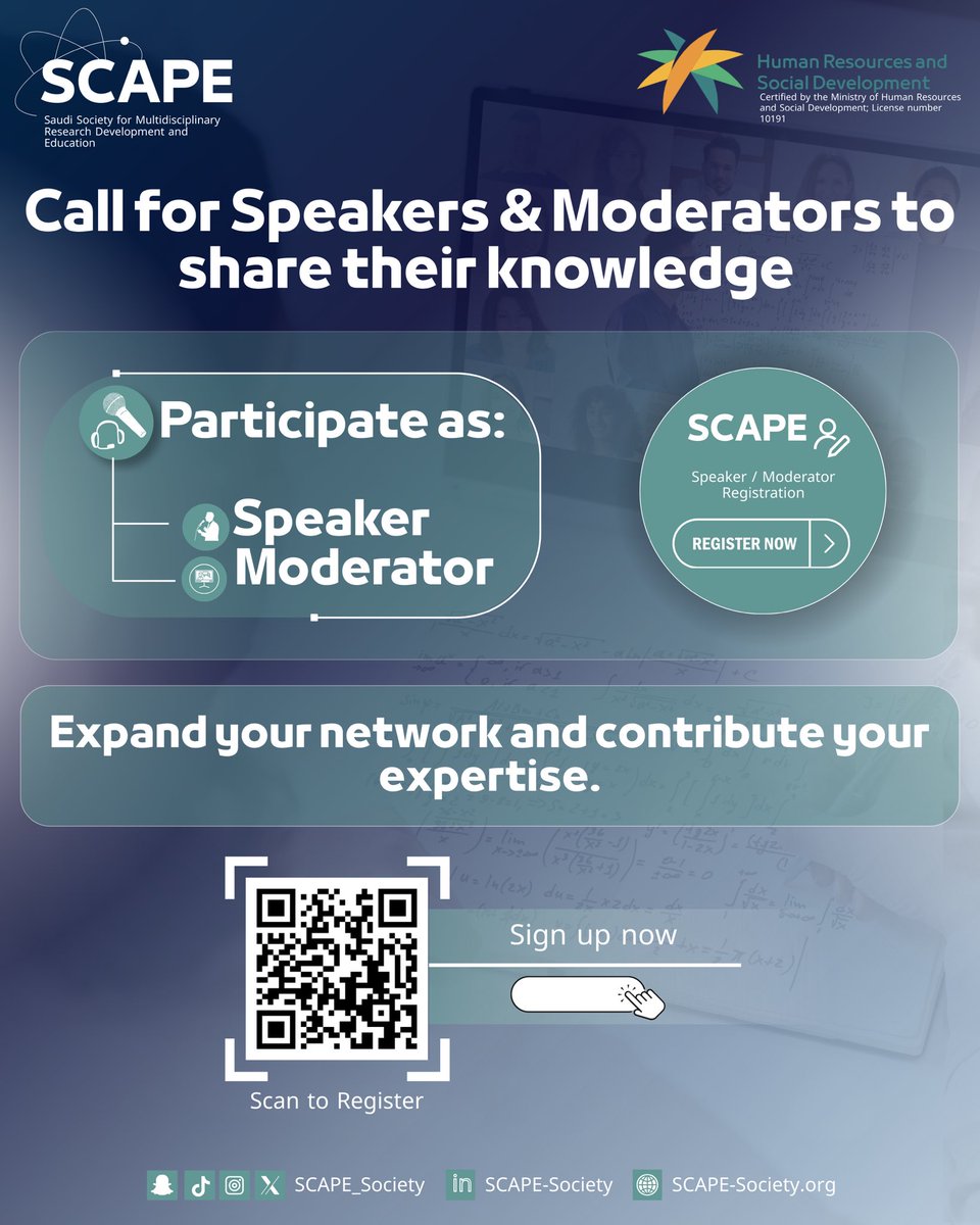 SCAPE Society tweet media