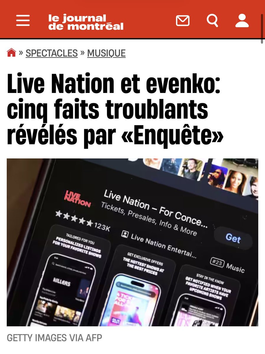 cathgentilcore's tweet photo. | Une enquête sur les pratiques anti-concurrentielles des multinationales du divertissement s'impose |

La place démesurée qu'occupe LiveNation dans nos festivals, salles de spectacle et services de billetterie, soulève à la fois des questions de concurrence et de découvrabilité de la culture québécoise. Les faits révélés dans le reportage d'Enquête et dans les différents articles publiés dans La Presse et le Journal de Montréal exigent que le gouvernement se penche sur les pratiques déloyales dans le domaine de la culture au Québec. 

Je rappelle que la situation au Québec n'est pas unique : le Département de la Justice des États-Unis enquête sur LiveNation, le gouvernement britannique vient d'interdire la revente de billets à des prix supérieurs au prix d'origine et des associations de consommateurs s'inquiètent des effets du quasi-monopole exercé ici par Ticketmaster. Il est plus que temps que nous nous penchions sérieusement sur ce phénomène et que nous agissions, bien au-delà du timide projet de loi 10 du gouvernement. 

C'est pourquoi, à titre de porte-parole en matière de Culture pour le Parti Québécois, je demande au gouvernement de mandater l'Office de protection du consommateur de procéder immédiatement à une enquête sur les pratiques anti-concurrentielles dans le domaine du spectacle et de la billetterie. 

Le Parti Québécois porte depuis des années la proposition de créer un Bureau de la concurrence québécois, un Bureau qui aurait eu à plusieurs reprises l'occasion de démontrer sa pertinence depuis 2022, notamment dans le secteur alimentaire et pour enquêter sur le prix de l'essence comme nous l'avons demandé.