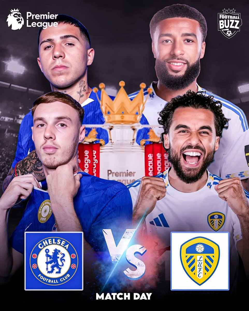 simonsunday1997's tweet image. 🚨 CHELSEA 🆚 LEEDS UNITED 

🗓️ Tuesday, 10 February 2026
⏰ GMT - 19:30 | BST - 20:30
🏆 Premier League - Round 26
🏟️ Stanford Bridge Stadium, London, England.
What’s your prediction for tonight 

#FootballBuzz #Chelsea #PremierLeague #leeds #england