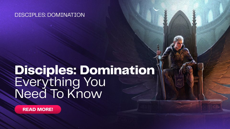 2game's tweet image. The #Disciples franchise is pushing onwards with its biggest, most promising game yet! Disciples: Domination promises to be flashier, deeper, more interesting, and more complex than this series has ever been before, and if you'd like to learn more, do so at 2Game: