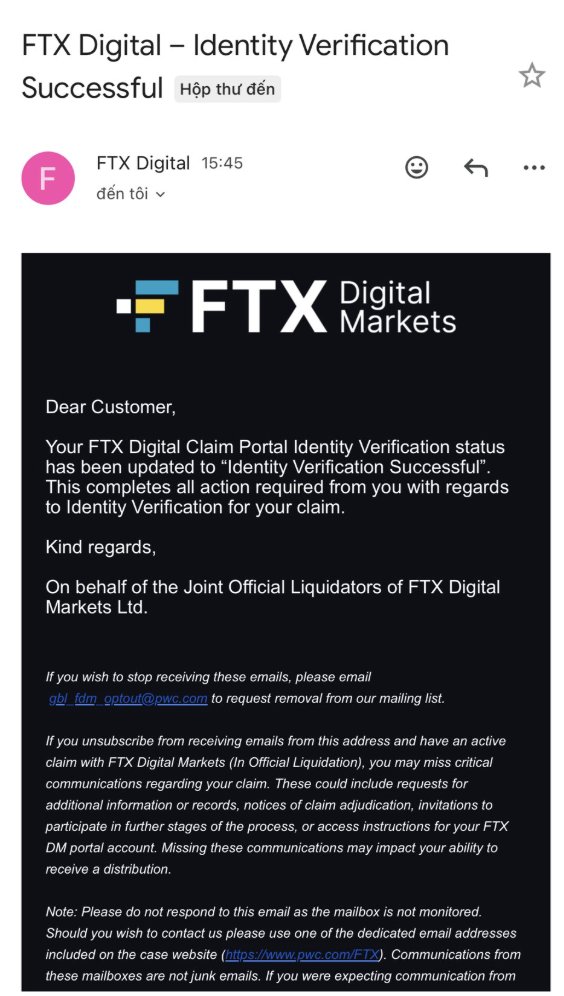 Sunil (FTX Creditor Champion) tweet media