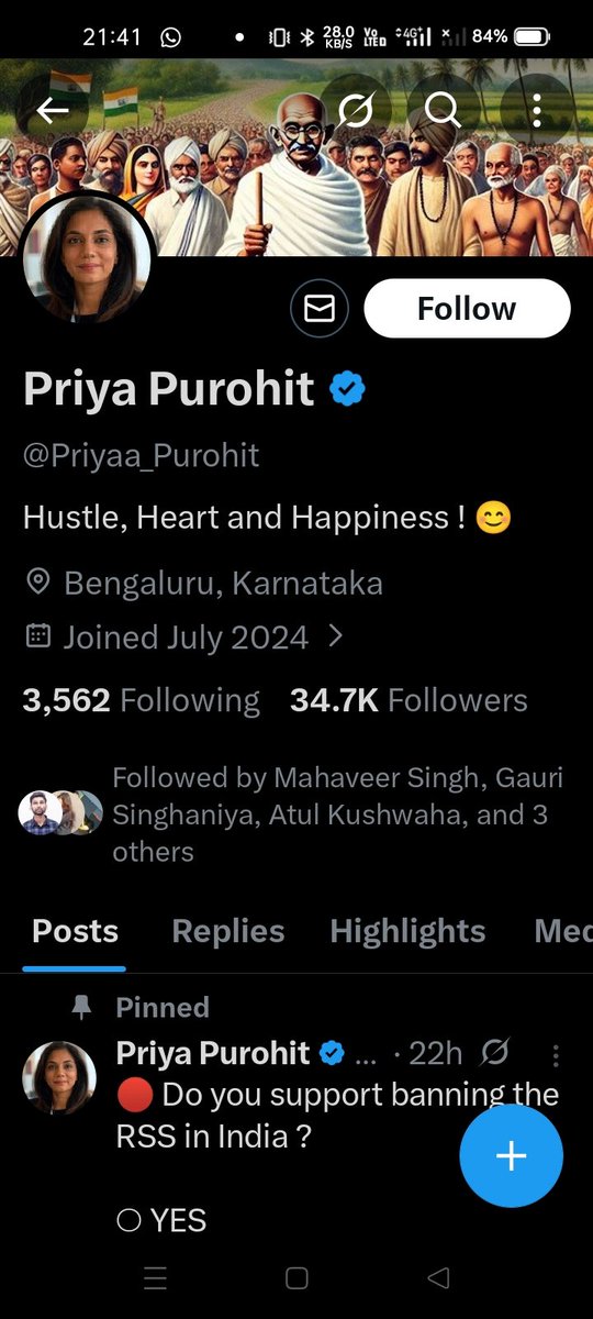 P K tweet media