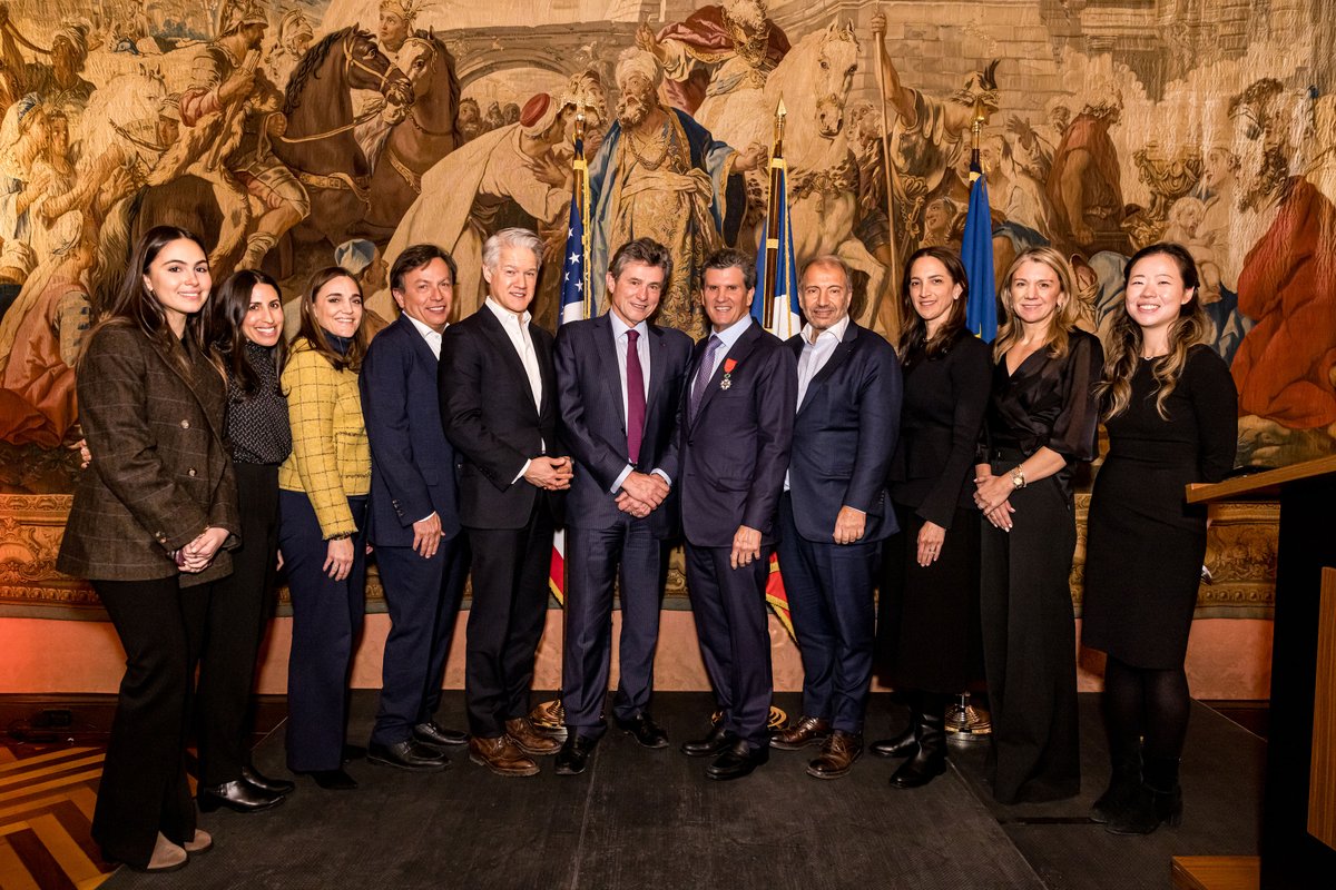 generalatlantic's tweet image. We extend our congratulations to GA Chairman and Chief Executive Officer Bill Ford on being recognized by the Consulate of France in New York and Ambassador Laurent Bili as a recipient of the Légion d’honneur, France’s highest national distinction.