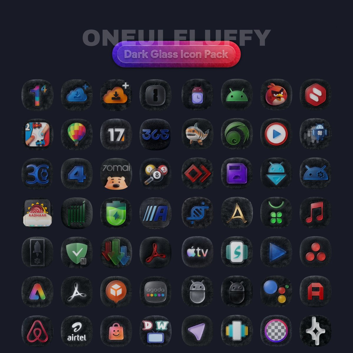 🎁 مسابقة 🎉

هدية لعدد من المتابعين المحظوظين 😃
اليوم معنا تطبيق OneUI Fluffy Dark Glass Icons سيقدم مجانًا لـ 10 متابعين 🎊🎊🎊

📝 شروط المشاركة في المسابقة كالعادة:

1- متابعة حسابَيْ
<a href="/smartechdaily/">أخبار التقنية 🌍</a> 
<a href="/RajjAryaa/">Raj Arya</a>

2- لايك ❤️ وإعادة النشر 🔄 معًا لهذا المنشور (لايك فقط بدون