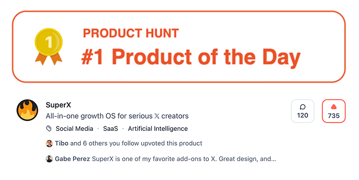 We did it!!! Product of the Day 🥇

The support was overwhelming, thank you so much ❤️