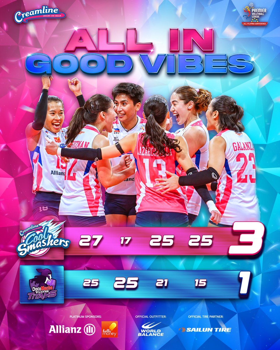 Creamline Cool Smashers tweet media