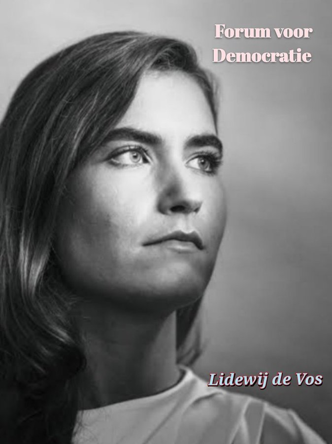 rijswijkjan1's tweet photo. Hopenlijk wordt zij niet door het framen, demoniseren door DPG Media, Telegraaf, Talkshows door een linkse idioot aangevallen, dan is deze dame binnen 2 jaar de eerste vrouwelijke Minister President van Nederland. 

Onze Media is ziek en niets geleerd van de moord op Pim Fortuyn. https://t.co/8R11tiX5RP