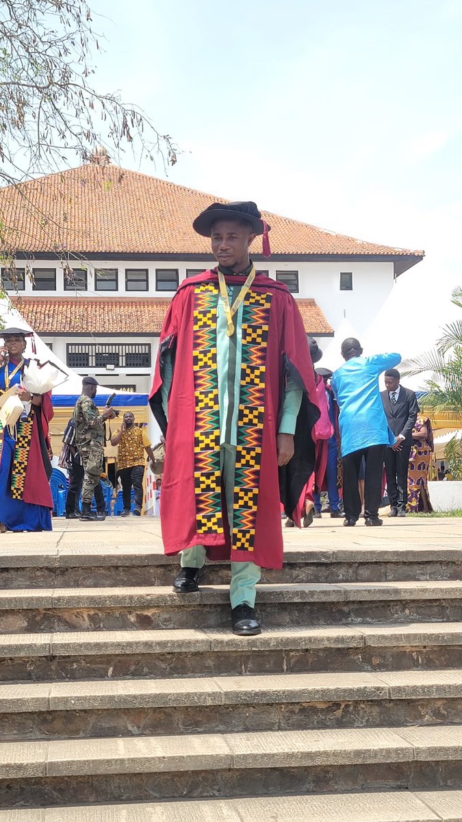 bour_bright's tweet photo. Grateful to God for this day! Thank you University of Ghana and NTNU (Trondheim, Norway). 
Dr B.K Bour (PhD) (Medical Physics)
#UGCongregation
#Classof2026 https://t.co/BiqWCKsFSa