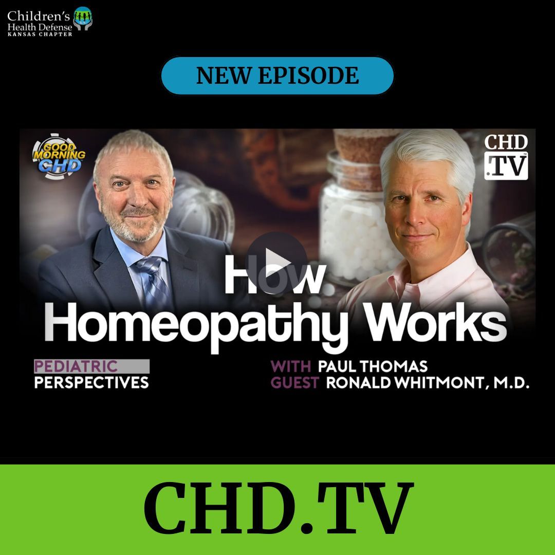 Ever wondered about what homeopathy is and how it works? This episode is for you! 👉 live.childrenshealthdefense.org/chd-tv/shows/g…