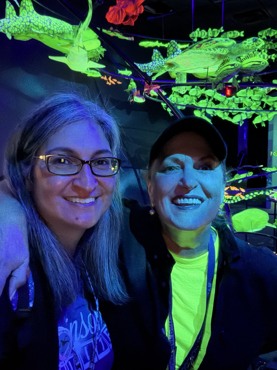 First day of 2 for our 6th grade field trip to the Witte! Happy to have Ms. Potter by my side! <a href="/WitteMuseum/">Witte Museum ~ Nature, Science & Culture</a> #MuseoInstitute #VHawks #SkyhawkPride