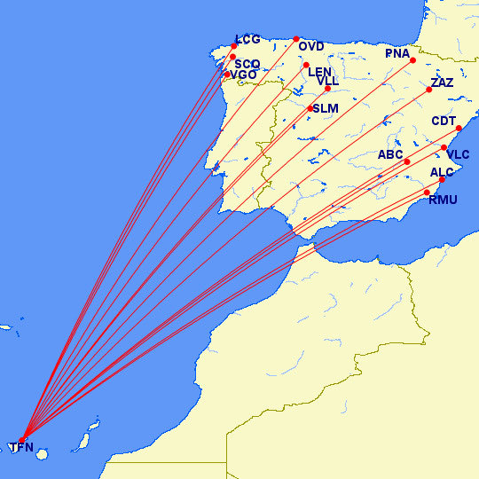 AeropuertosTFE's tweet photo. #NOTICIAS|

La compañía checa @SmartwingsGroup operará una serie de vuelos chárter esta primavera desde el aeropuerto de #TenerifeNorte a 14 ciudades españolas.

Los vuelos serán operados con su flota de #B738s.

📸 Hanys. https://t.co/S3jqFshuHu