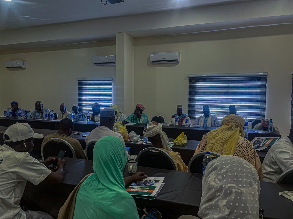 RGCWEInitiative's tweet photo. Happening Now! 🌟
As part of the Girls’ Education and Protection Program, traditional and religious leaders across Kano State are actively convening to champion the advancement and safeguarding of girls.
@girlsalliance
#GirlsEducation #GirlsEmpowerment #GirlsProtection https://t.co/d1vWfKc7tC