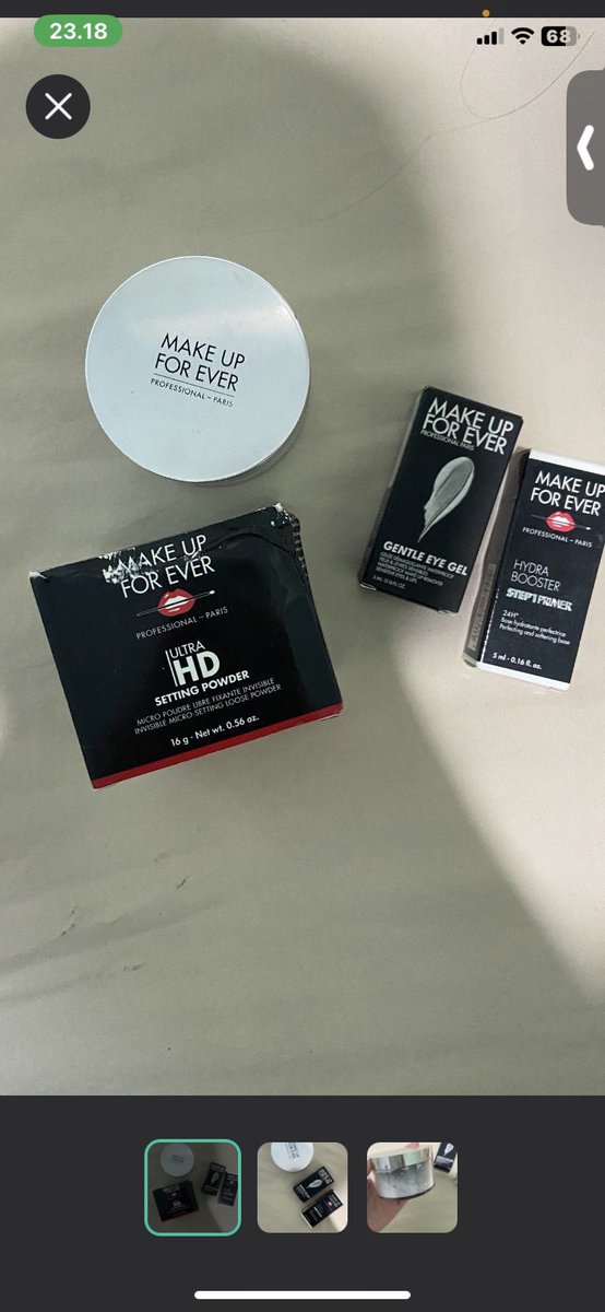 Imutt622777's tweet photo. @KomunitasMurah 
Blush on mybeline 30k 
Kaja blush 15k
Make up for ever tranflucent 87k
Foundation urban decay 67k

Semua barang pemakaian pribadi, untuk detail cht pc yaa🙏
Bisa oyen/manual https://t.co/bRnvpwG5rp