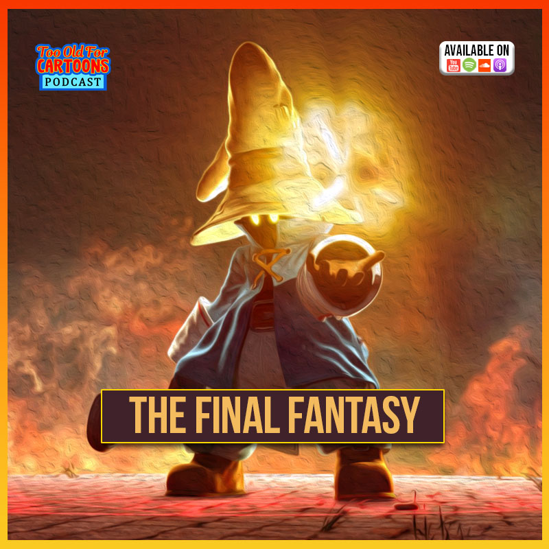 The new episode of #TooOldForCartoons is now available!🙌
📌 Episode 42 - The Final Fantasy
📺: youtu.be/LLx_eOgcTSQ
🎧: on.soundcloud.com/GCXwY3wEhBtugi…
More🔗 : linktr.ee/theoriginalpeo…
.
.
.
#finalfantasy  #blackmage
#popculturepodcast #podcast
#GeekPodcast #nerdculture #CosplayLife