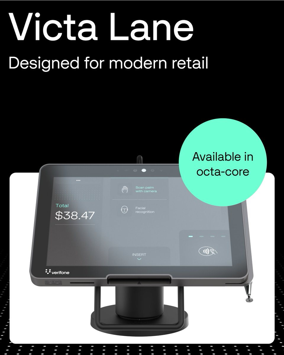 Verifone tweet media